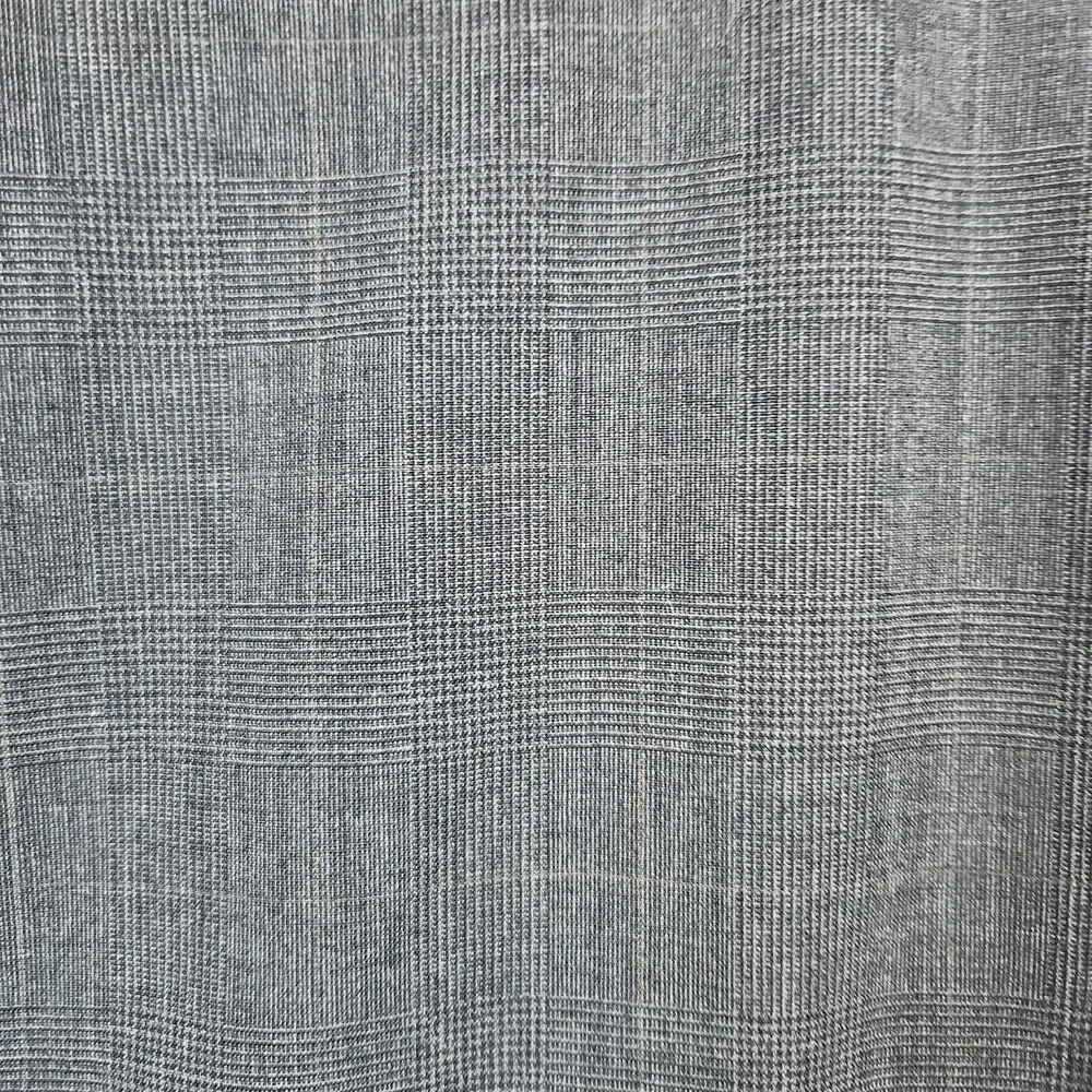 Chaps Ralph Lauren Men's Blazer Size 44R Dark Gray Windowpane 100% Wool 2-Button